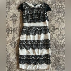 Blk/wht dress